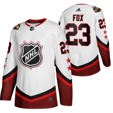 New York Rangers Adam Fox 23 2022 NHL All-Star Wit Authentic Shirt - Mannen